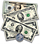 Two Twenties, Two Two's and a Silver Dollar